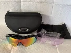 OAKLY オークリー　サングラス　レーダーロック　替レンズ付