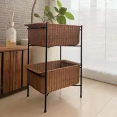 【廃盤カラー】IDEE WALLABY BASKET STAND WALLABY BASKET STAND Black｜その他インテリアアクセサリ｜IDEE SHOP