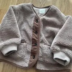 apres les cours アプレレクール ボアフリースジャケット100cm