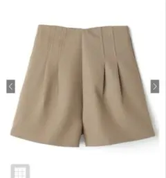 新品　ハイウエストタックショートパンツ　at1647 GRL ショートパンツ