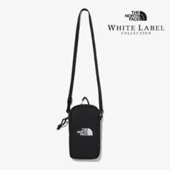 韓国限定ノースフェイス ミニショルダーバッグ スマホ ポーチ ホワイトレーベル