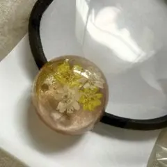 レジン ヘアゴム イエロー系 102 - メルカリ