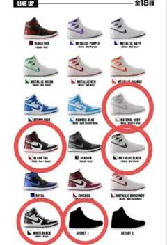 NIKE AJ1 High 85 MINIATURE COLLECTION