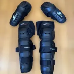 KOMINE&DFGバイク用 プロテクター セット 胸部 肩 肘 膝 すね - メルカリ