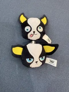 ジョジョの奇妙な冒険　マスコットぬいぐるみ　イギー　2種セット　ナムコ限定
