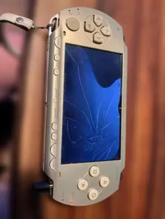 소니 PSP 본체 실버 (정크 아이템)