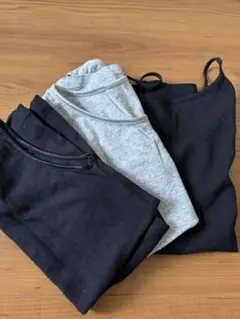 タンクトップ 2枚M+キャミソール1枚Sの3点セット