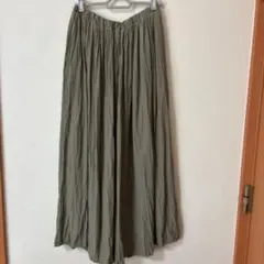 LEPSIMオリーブグリーン ワイドパンツ Fサイズ