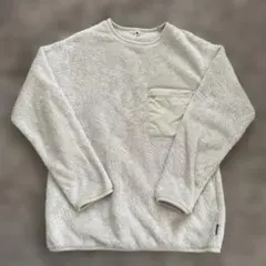 ユニクロ キッズ ネイビー 160 ファーリーフリースプルオーバー