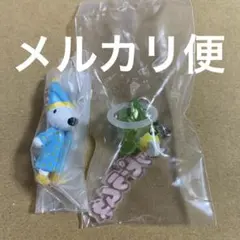 ガチャセット　クッピーラムネ、リサとガスパール　めじるしアクセサリー