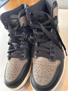 NIKE AIR JORDAN 1 ハイカット スニーカー ブラック ブラウン