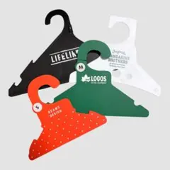 ロゴ入りハンガーセット S/M4本セット