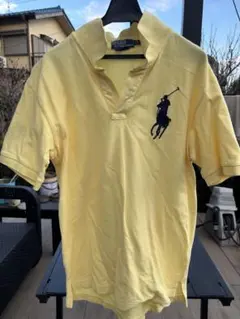 Polo by Ralph Lauren イエローポロシャツ L