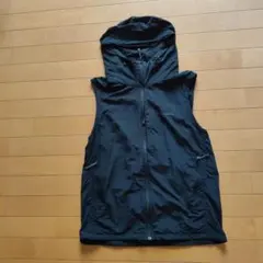 mont-bell 黒 ノースリーブベスト Lサイズ - メルカリ