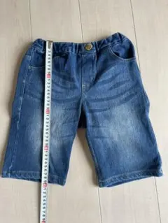 ブリーズデニムハーフパンツ130センチ