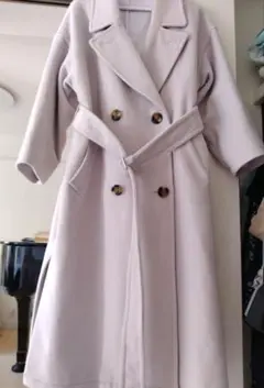 SNIDEL ロングコート サイズ0 ライトパープルグレー