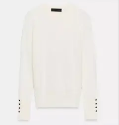 zara ベーシック無地ニットセーター