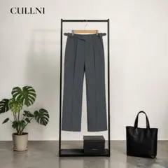 クルニ CULLNI スリム フレア ピンタック グルカ パンツ ユニセックスのサムネイル