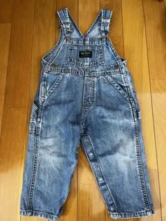 B'Gosh デニムオーバーオール 80