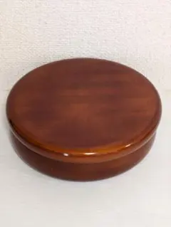 飛騨高山伝統工芸　春慶塗　やんぼ型菓子器（蓋付き菓子器）　未使用品