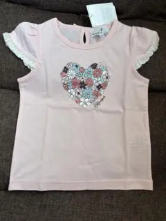 組曲 KUMIKYOKU キッズ Tシャツ ピンク SSサイズのサムネイル