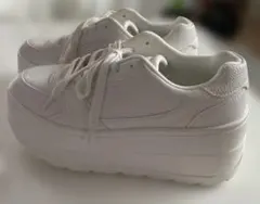 完売品 ZARA プラットフォームスニーカー 36 - メルカリ