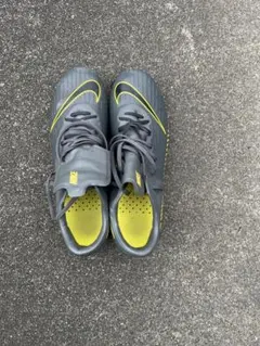 即日発送　 NIKE Mercurial サッカースパイク グレー イエローのサムネイル