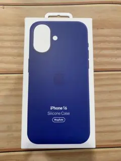 ④iPhone 16 シリコーンケース未開封純正ウルトラマリン
