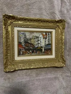 石川啓司（應美会会員） 油彩画 F6号『パリ風景』 - メルカリ