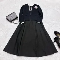 王道 上品 MK 卒入式 ママスーツ スカート セットアップ ブラウスおまけ