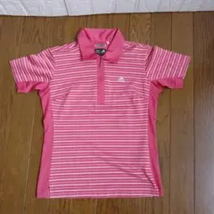 adidas golf　半袖ハーフジップシャツ　レディース　サイズ　XS