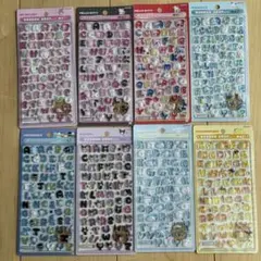 【正規品】ボンボンドロップシール　文字　サンリオ　コンプリートセット　8種類