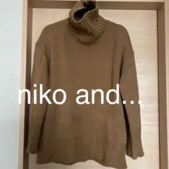 niko and...ローゲージタートルビッグプルオーバー