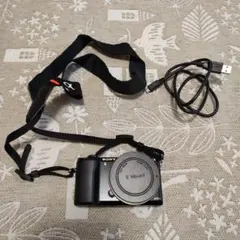SONY α5000 ホワイト 動作未確認(ジャンク扱い)バッテリー無し - メルカリ