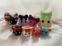 ほっぺちゃん　ストラップ　8個まとめ売り　サン宝石