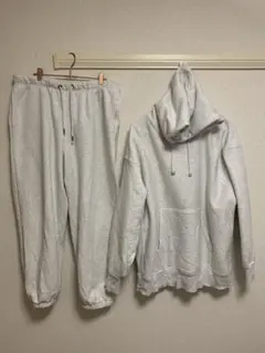 ち*か様 GU ■ヘビーウェイト スウェット パーカー 3XL ワイドパンツ X