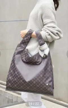 【新品未使用】ラシットrussetトートバッグ2wayショッピングバッグ　グレー