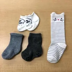 【4点セット】無印良品　GAP　Jamgarden｜靴下　新生児9～11cm