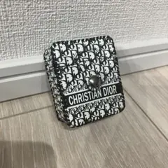 ディオール オブリーク AirPods ケース カバー ブラック×ホワイト