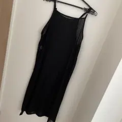 レース編みキャミワンピ