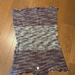 かぶるマフラーニット