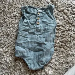 ノースリーブロンパース 6-9M