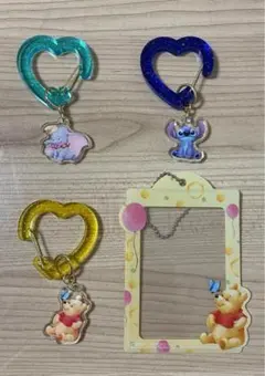 ディズニー　カラビナ・カードホルダーセット