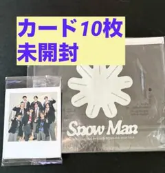 SnowMan スノカレ特典 ポラロイド風カード10枚・ポーチセット