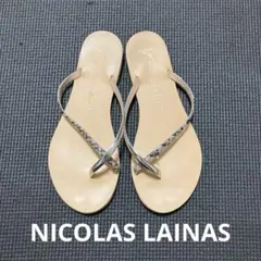 NICOLAS LAINAS （ニコラスライナス） フラットサンダルのサムネイル