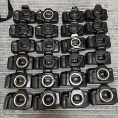 フィルム一眼レフカメラ まとめ売り 24台 Canon Nikon ジャンク扱いのサムネイル