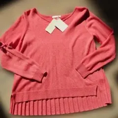 favori ピンク 長袖 ニット セーター