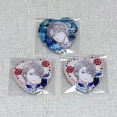 Rose Valentine ハート型缶バッジ￤甲斐田 晴