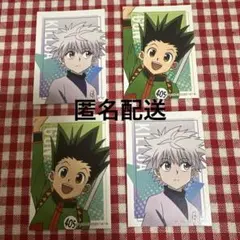 HUNTER × HUNTER ミニブロマイド ゴン キルア ジャンプショップ