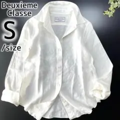 近年✨muse ドゥーズィエムクラス 2023SSリネンウォッシャブルシャツ
